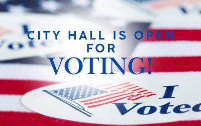 City Hall is Open For Voting